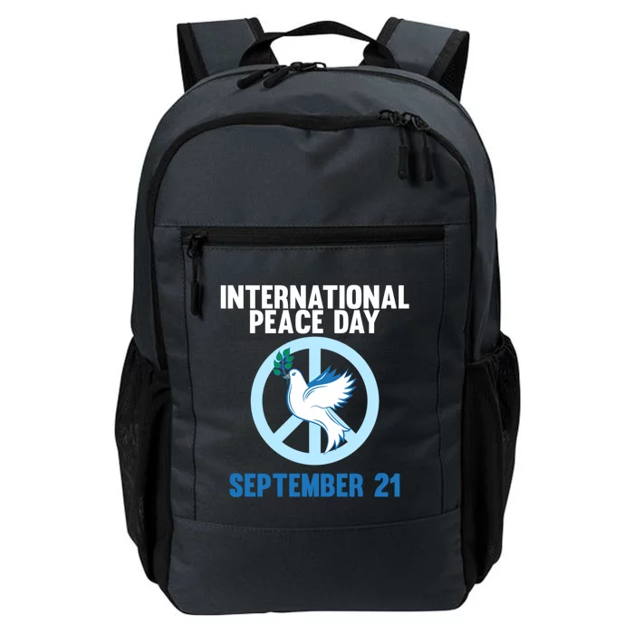 International Peace Day Earth World Peace Day Lover Graphic Gift Daily Commute Backpack