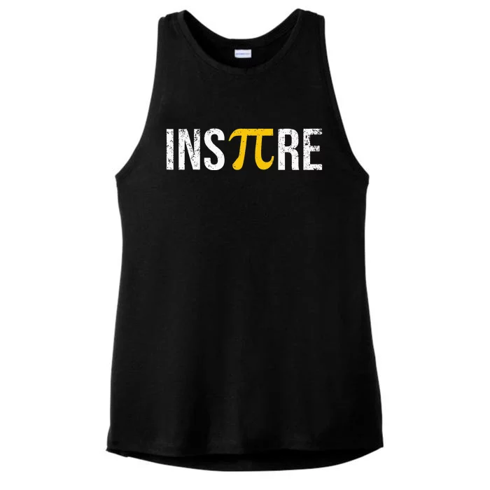 Inspire Pi Day 3.14 Math National Pi Day For Student Teacher Ladies Tri-Blend Wicking Tank