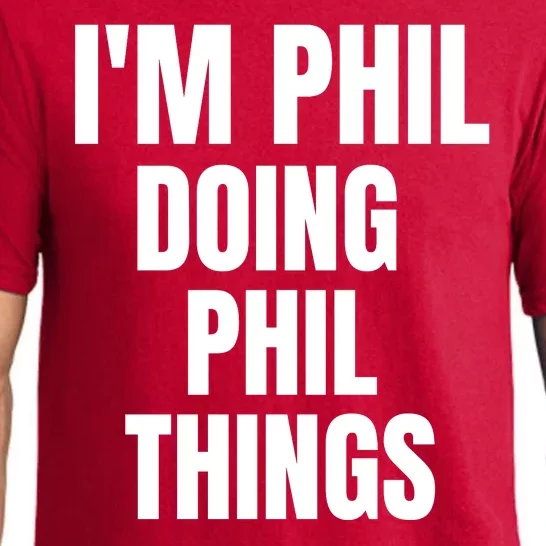 IM Phil Doing Phil Things Pajama Set