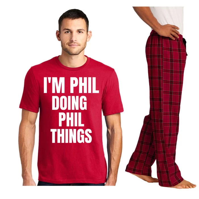 IM Phil Doing Phil Things Pajama Set