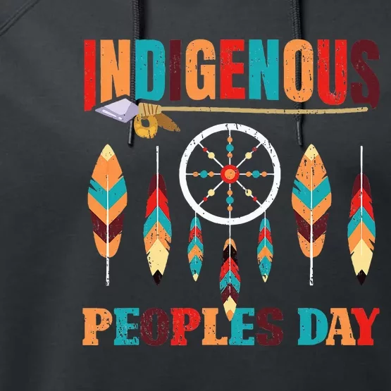 Indigenous Peoples Day for a Native American Performance Fleece Hoodie