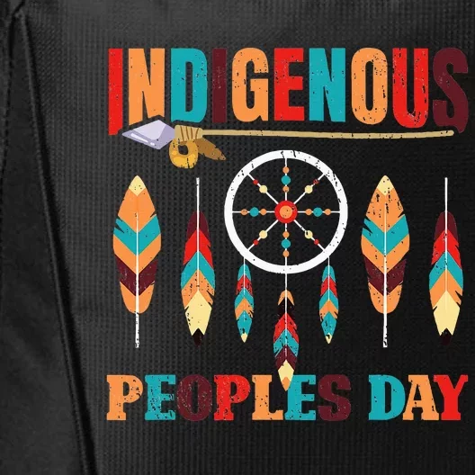 Indigenous Peoples Day for a Native American City Backpack