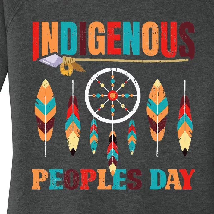 Indigenous Peoples Day for a Native American Women's Perfect Tri Tunic Long Sleeve Shirt