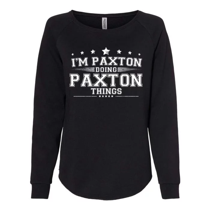 Im Paxton Doing Paxton Things Womens California Wash Sweatshirt