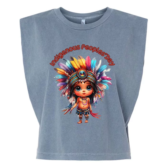 Indigenous PeopleS Day Celebration Garment-Dyed Women's Muscle Tee