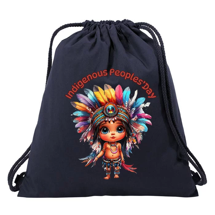 Indigenous PeopleS Day Celebration Drawstring Bag