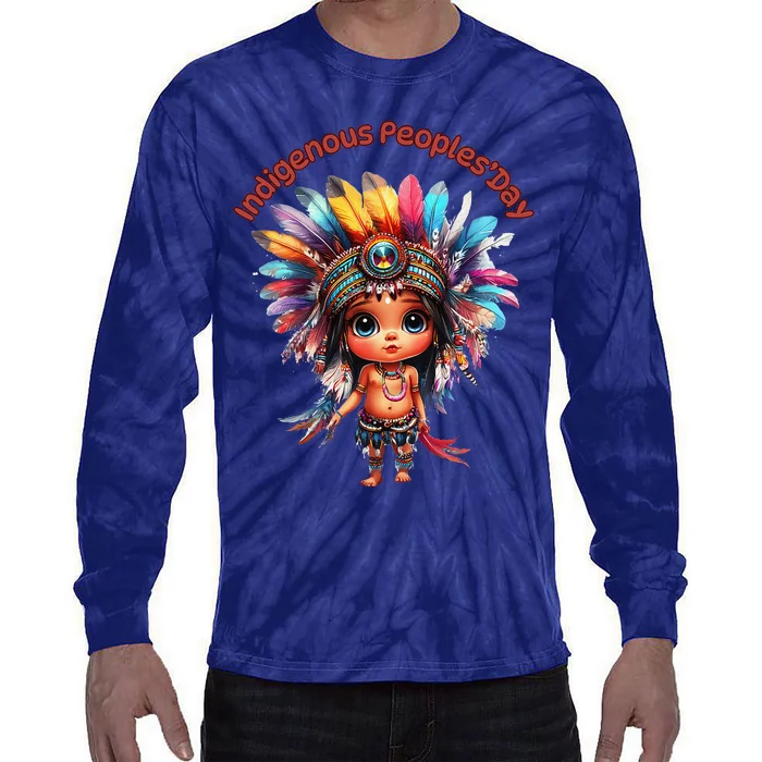 Indigenous PeopleS Day Celebration Tie-Dye Long Sleeve Shirt