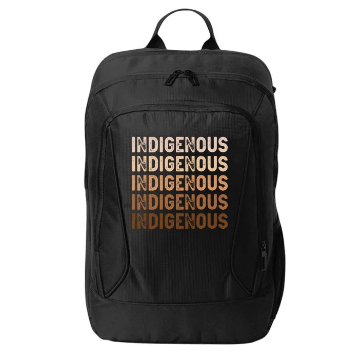 Indigenous Peoples Day Native American Heritage Pride City Backpack