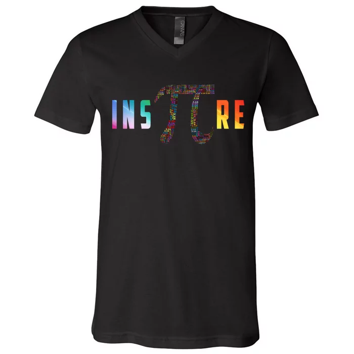 Inspire Pi Day V-Neck T-Shirt