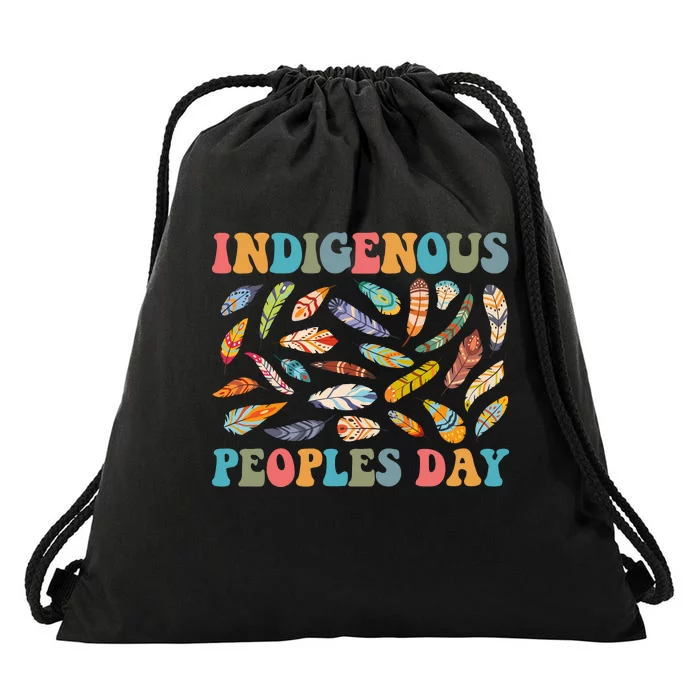 Indigenous Peoples Day Drawstring Bag