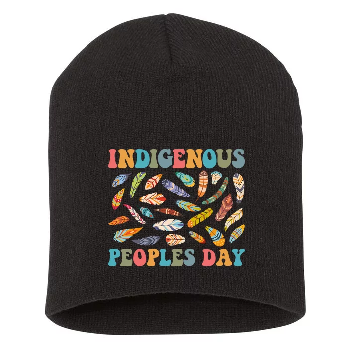 Indigenous Peoples Day Short Acrylic Beanie