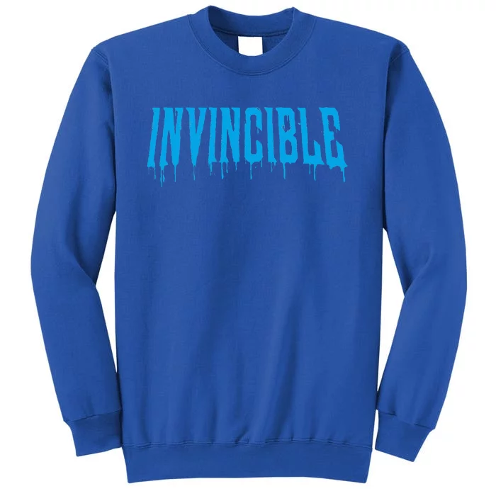 Invincible  Paint Drip Logo Tall Sweatshirt