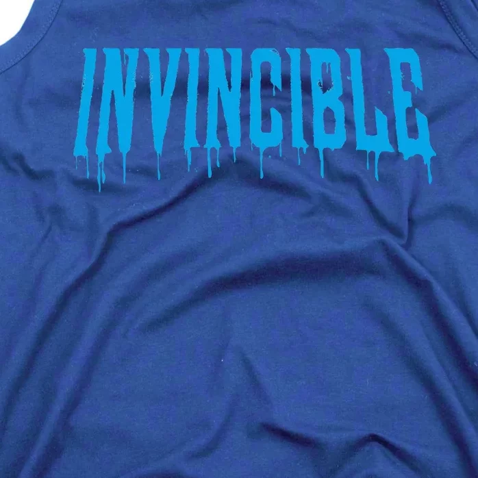 Invincible  Paint Drip Logo Tank Top