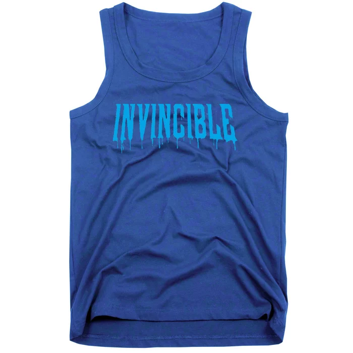 Invincible  Paint Drip Logo Tank Top