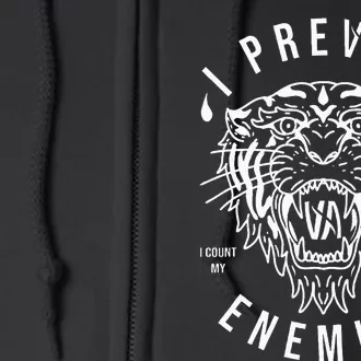 I Prevail Enemies O.Fficial Merchandise Full Zip Hoodie