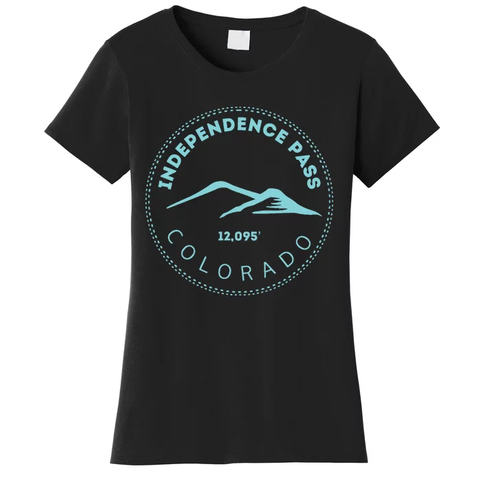 Independence Pass Elevated Colorado Mountain Women's T-Shirt