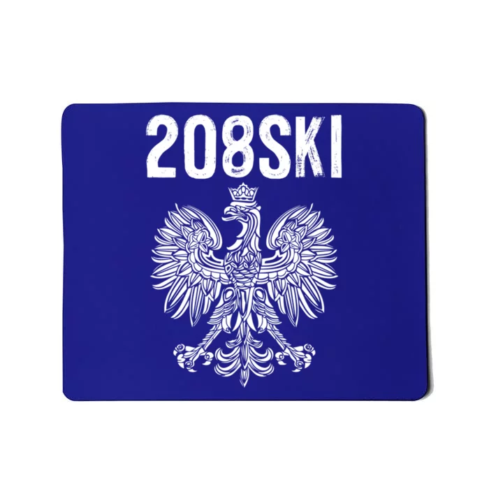 Idaho Polish Eagle Flag Pride 208 Area Code Dyngus Day Gift Mousepad