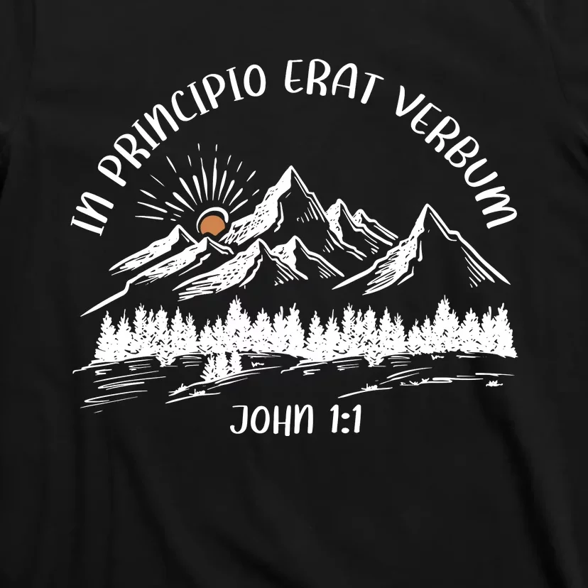 In Principio Erat Verbum Homeschooling Mama T-Shirt