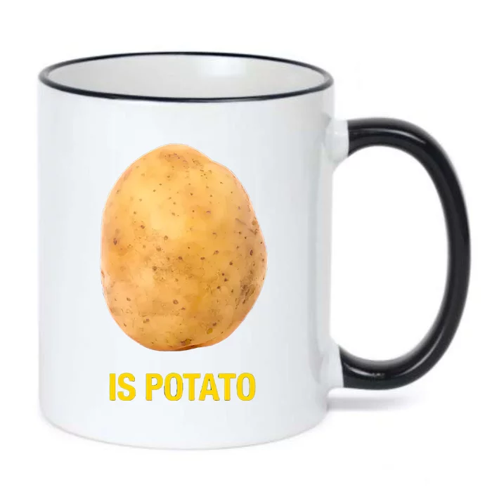 Is Potato Funny Late Show Meme Comedy TV Saying Black Color Changing Mug