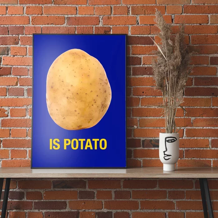 Is Potato Funny Late Show Meme Comedy TV Saying Poster