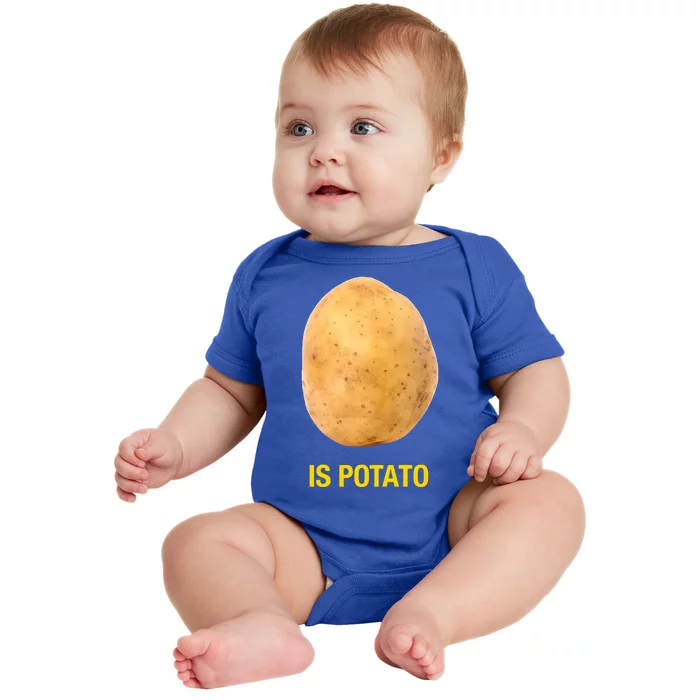 Is Potato Funny Late Show Meme Comedy TV Saying Baby Bodysuit