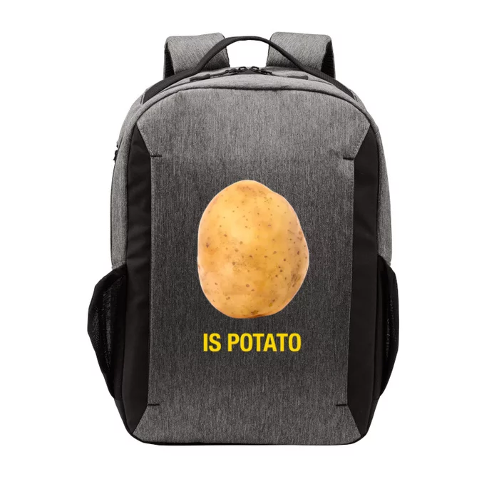 Is Potato Funny Late Show Meme Comedy TV Saying Vector Backpack