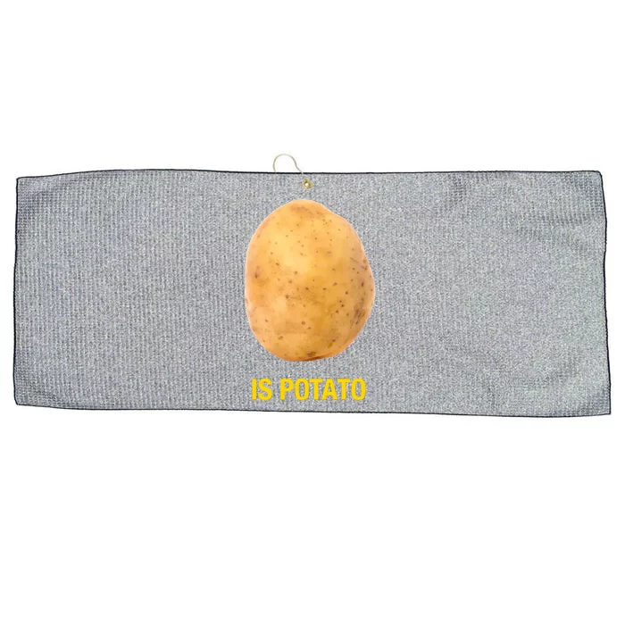 Is Potato Funny Late Show Meme Comedy TV Saying Large Microfiber Waffle Golf Towel