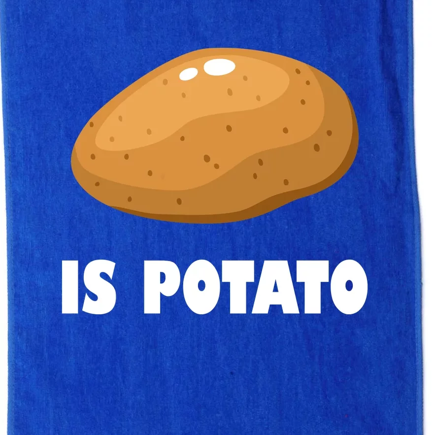 Is Potato Funny Meme Late Night Platinum Collection Golf Towel