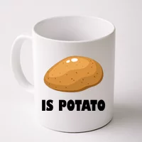 Trendy TV Show Is Potato Front & Back Coffee Mug