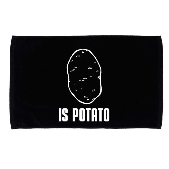 Is Potato Funny Potato Meme Microfiber Hand Towel