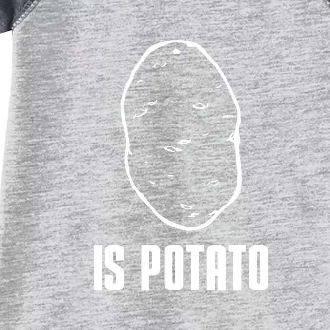 Is Potato Funny Potato Infant Baby Jersey Bodysuit