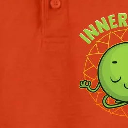 Inner Peas Funny Inner Peace Foodie Pun Meme Cute Gift Dry Zone Grid Performance Polo