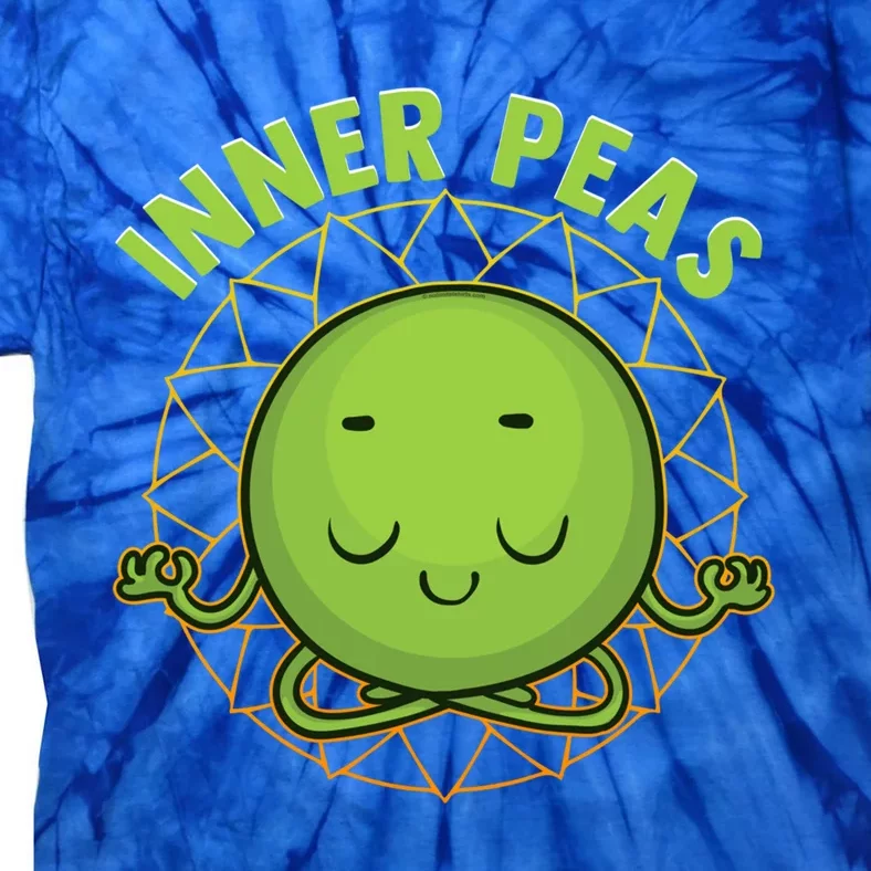 Inner Peas Funny Inner Peace Foodie Pun Meme Cute Gift Tie-Dye T-Shirt