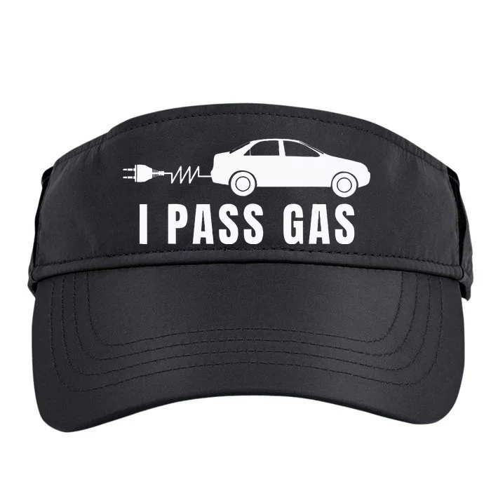 I Pass Gas Electric Car I Love Evs Electric Vehicle Adult Drive Performance Visor