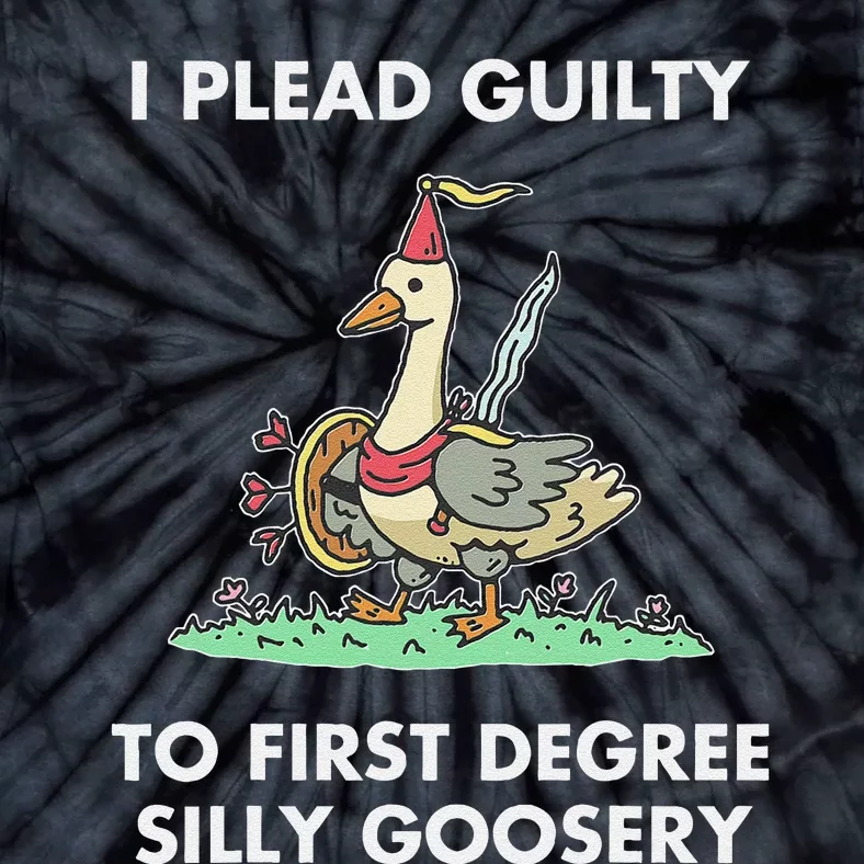 I Plead Guilty To F.I.R.S.T Degree Silly Goosery Apparel Tie-Dye T-Shirt