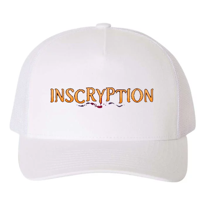 Inscryption Psychological Horror Card Game Halloween Scary Yupoong Adult 5-Panel Trucker Hat