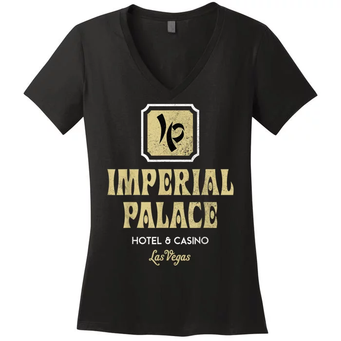 Imperial Palace Hotel And Casino Women's V-Neck T-Shirt