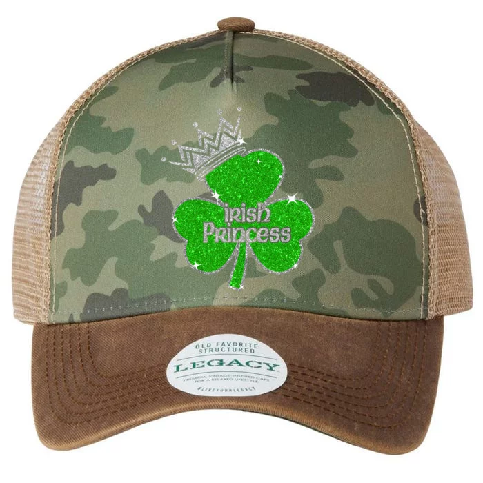 Irish Princess Happy St Patricks Day Shamrock Legacy Tie Dye Trucker Hat