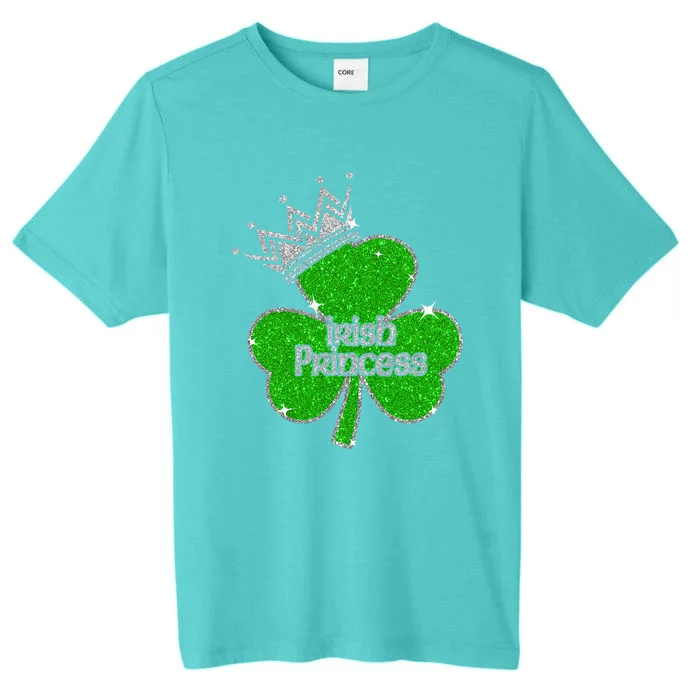 Irish Princess Happy St Patricks Day Shamrock ChromaSoft Performance T-Shirt