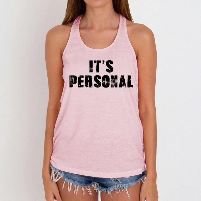 Its Personal Women's Knotted Racerback Tank