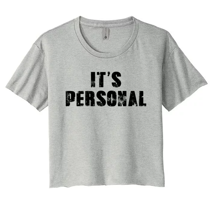 Its Personal Women's Crop Top Tee