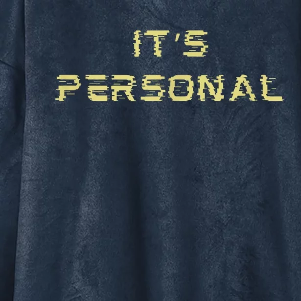 Its Personal Hooded Wearable Blanket