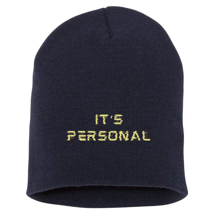 Its Personal Short Acrylic Beanie