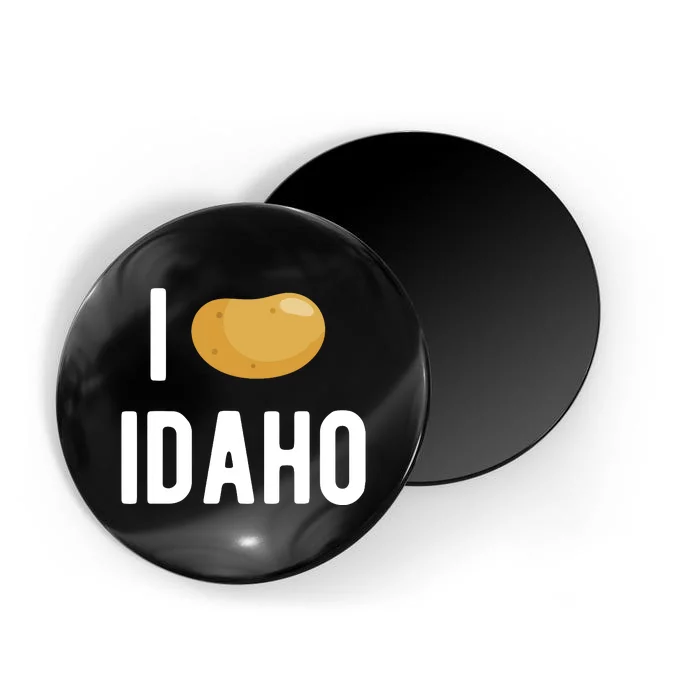 Idaho Potato I Love Vegetable Funny State Of Idaho Potatoes Magnet