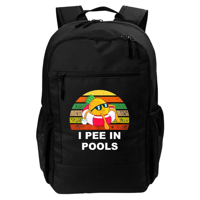 I Pee In Pools Daily Commute Backpack