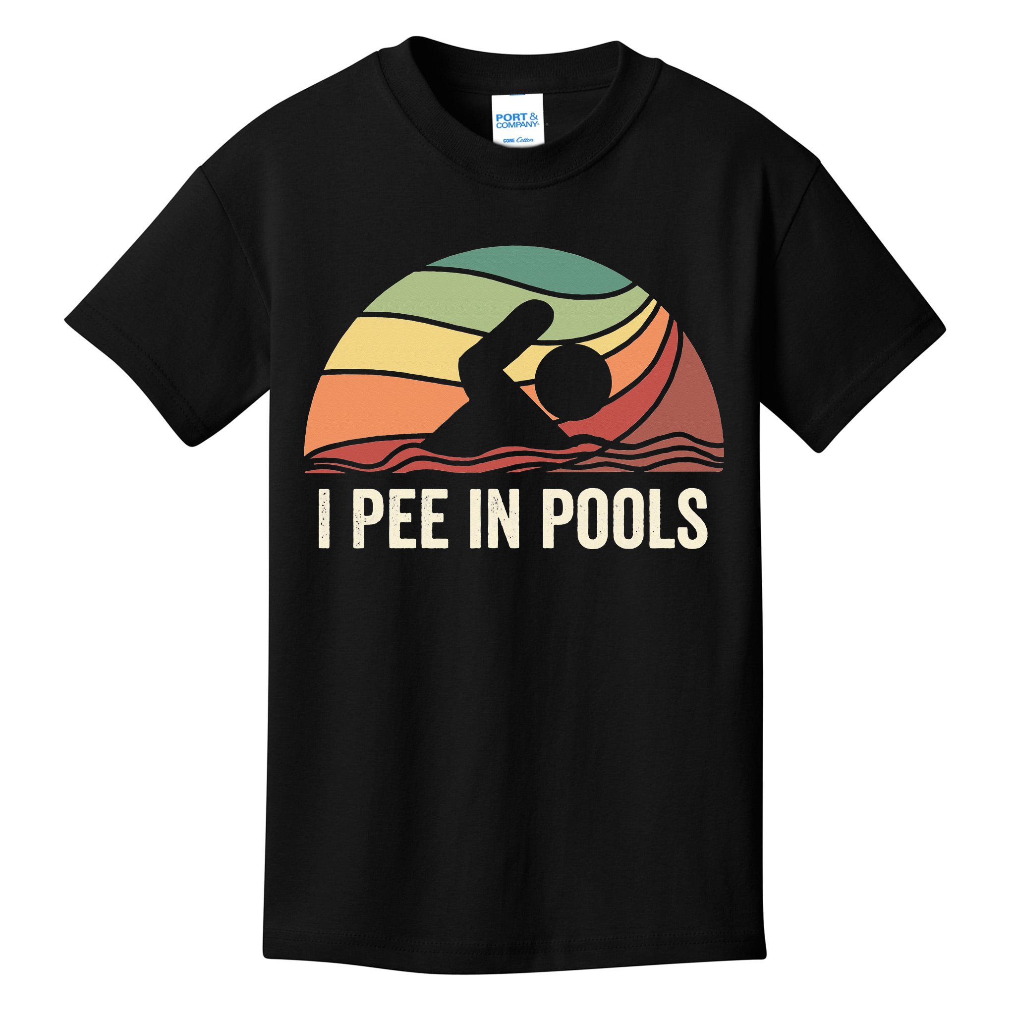 I Pee In Pools Swimming Swim Vacation I Pee In Pools Kids T-Shirt ...