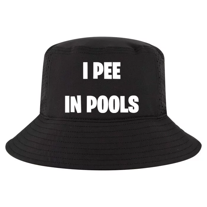 I Pee In Pools Cool Comfort Performance Bucket Hat