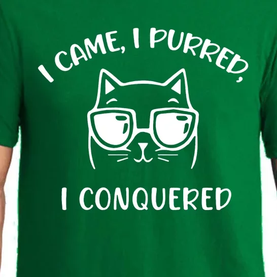 I Purred I Conquered Pajama Set