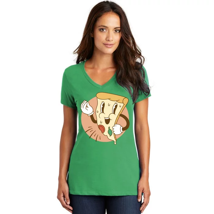 Italian Pizza Women's V-Neck T-Shirt