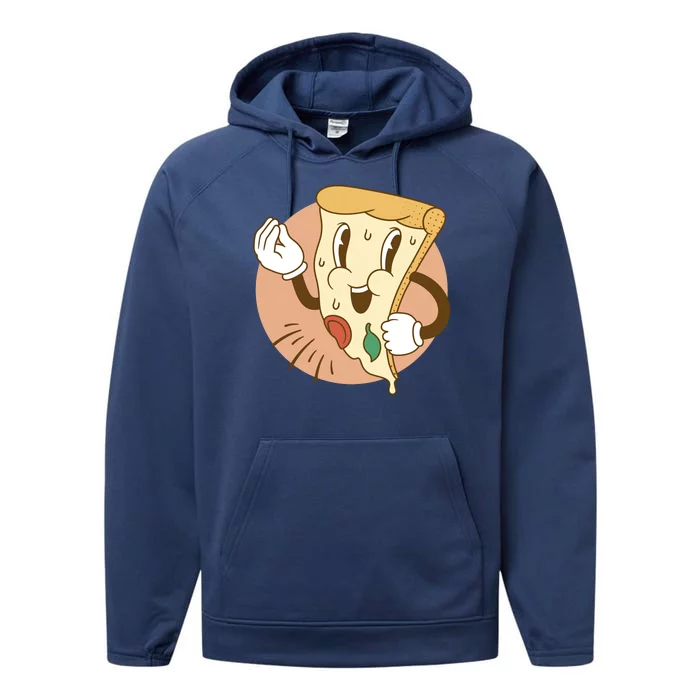 Italian Pizza Performance Fleece Hoodie